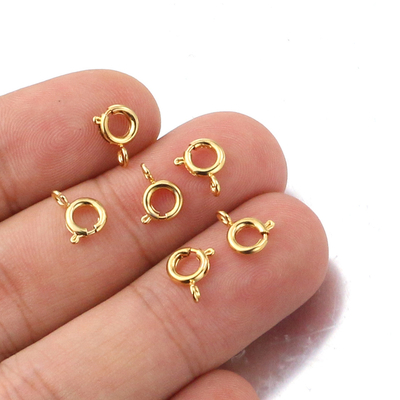 18K 金属 春輪 ストラップ 手作り DIY アクセサリー 925 純銀 宝石