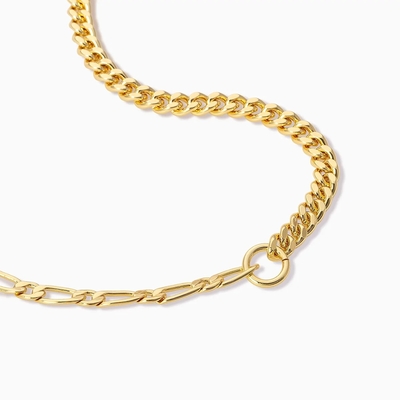 18K 金色 双鎖 ネックレス 女の子 ファッション アクセサリー コレクション