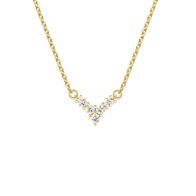 18K 金属 五角形 女性用 宝石 925 スターリング シルバー ネックレス