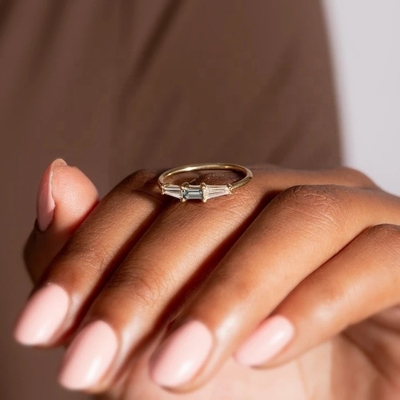 宝石 石 ダイヤモンド リング 女性用 14K 18K 金属