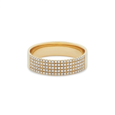 マイクロンパブ CZ 18K 金属宝石リング シガール 925 ステルリングシルバー