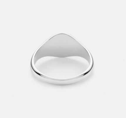 18K 金属 定製 刻印 印章 925 ステルリング シルバー ユニセックス 宝石 リング