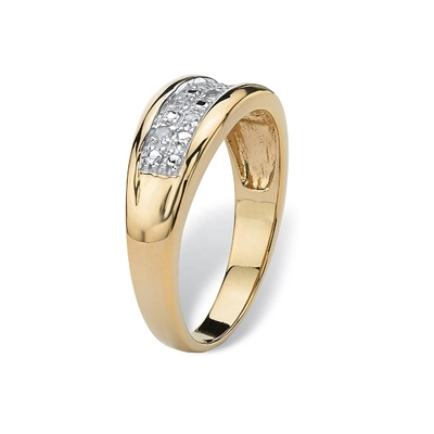 シルバー / 青銅 男性 ピンセット ダイヤモンド 結婚指輪 18k 金 金 金 石 石