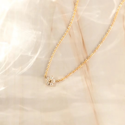 女性用OEM/ODM 925スターリングシルバーネックレス（メインストーンなし）