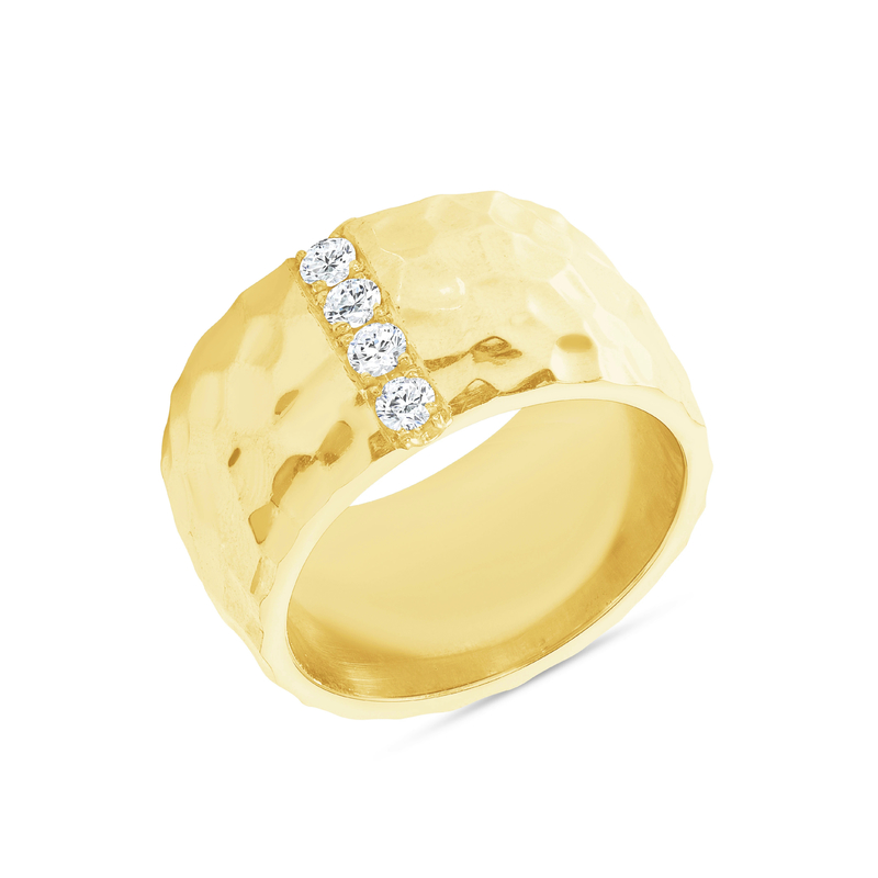サイズ 6 - サイズ 10 メンス エターニティバンド 18K 金属 金属 金属 リング