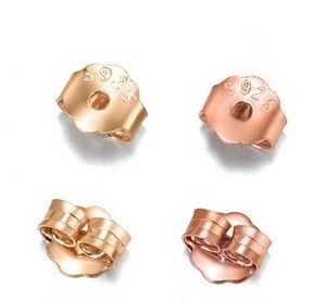 バターフライ DIY アクセサリー 耳飾り バック 925 スターリング シルバー