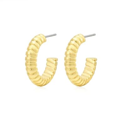 繊維のヘビチェーンフープ イヤリング 925 ステルリング シルバー 女の子のアクセサリーボックス