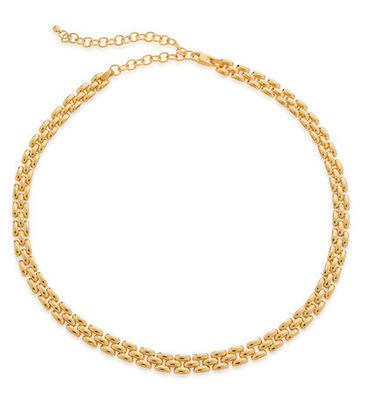 18K ゴールド 女性のファッション 厚い青銅のチェーン ペンダント ネックレス