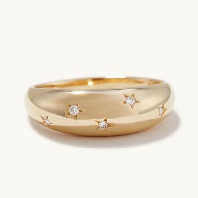 エターニティバンドリング ブラジル 18K ゴールド ジュエリースター 925 ステルリング シルバードーム 女性指輪