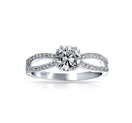 925 ステルリング シルバー リング マイクロン パブ 白金 金属 女性 結婚 婚約 カップル