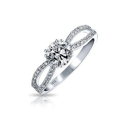 925 ステルリング シルバー リング マイクロン パブ 白金 金属 女性 結婚 婚約 カップル