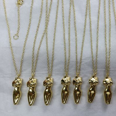925 スターリング シルバー 金星 女性 身体 ペンダント ネックレス 衣装 に 合わせる