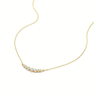 ミニマリスト 925 スターリングシルバー テニスのペンダント ネックレス 女性用 層式積み重ね式 ネックレス